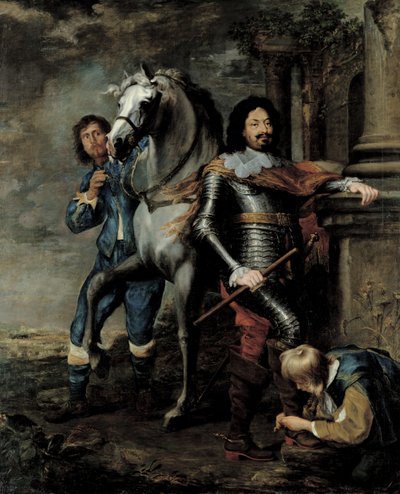 Porträt von General Ottavio Piccolomini (1600-56), Herzog von Amalfi von Gerrit van Honthorst